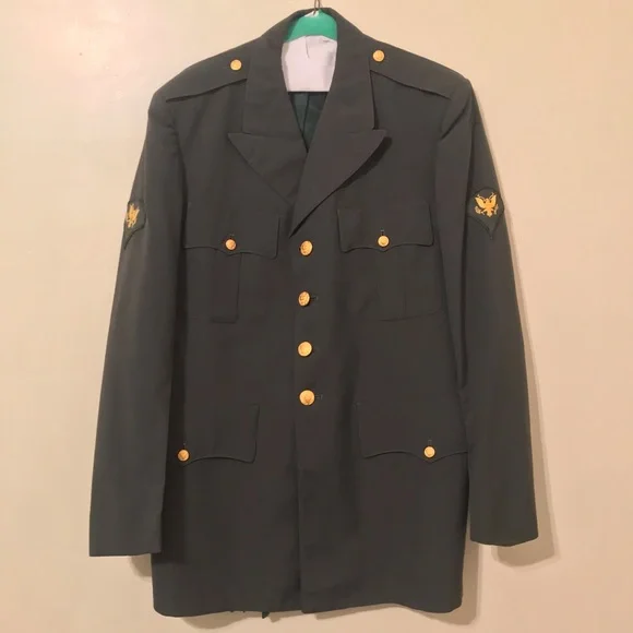 👨✈️Vintage Vietnam War Era Military Issued DSA Class 3 Suit Jacket, Size 42L - Picture 1 of 16